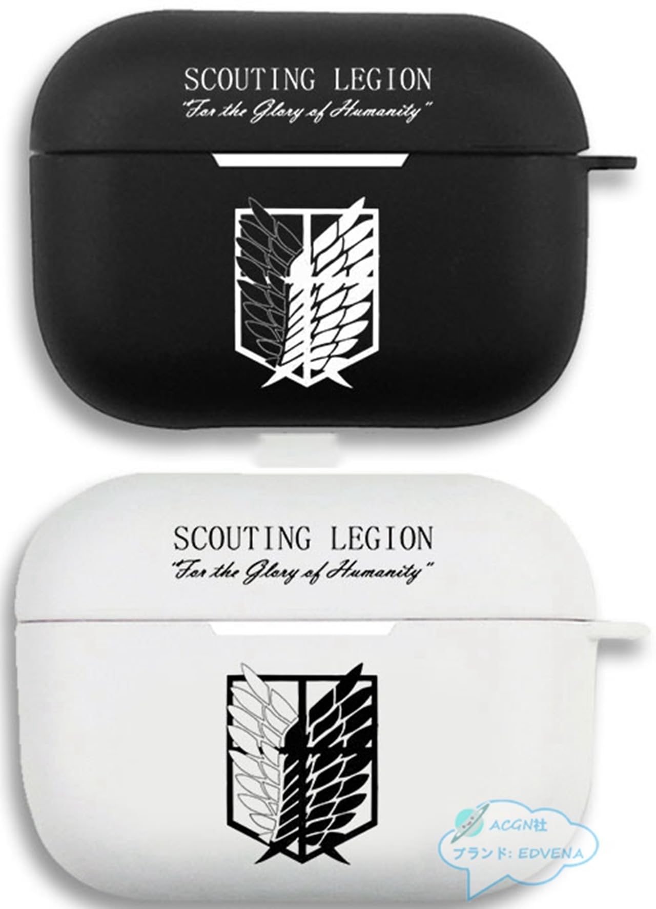 Amazon | 進撃の巨人 AirPodsケース イヤホンケース 自由の翼AirPods1